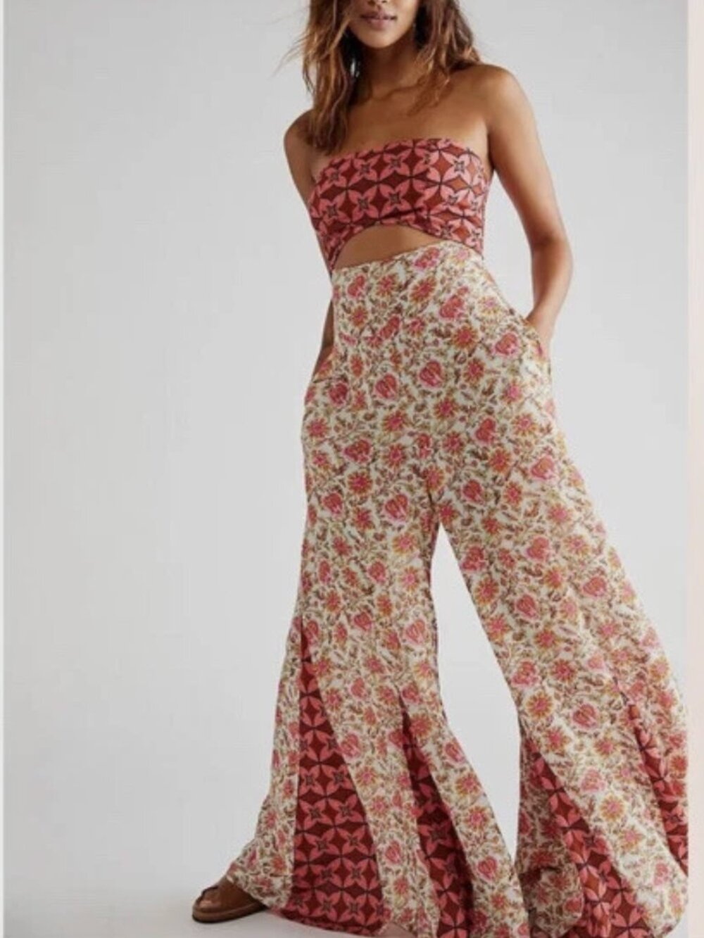 Free People Juliet Jumpsuit - Medium - Boho